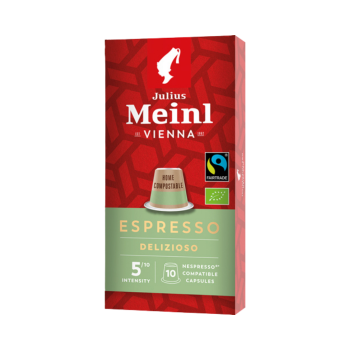 Preview: Julius Meinl Kaffeekapseln, Espresso Delizioso  7, 10 Stück